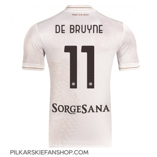 Koszulka piłkarska SSC Napoli Kevin De Bruyne #11 Strój wyjazdowy 2025-26 tanio Krótki Rękaw Koszulka piłkarska SSC Napoli Kevin De Bruyne #11 Strój wyjazdowy 2025-26 tanio Krótki Rękaw